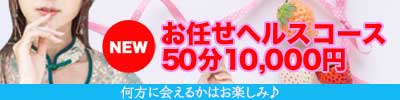 お任せヘルスコース50分1万円